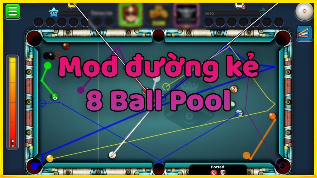 Đặc trưng của game 8 ball pool mod