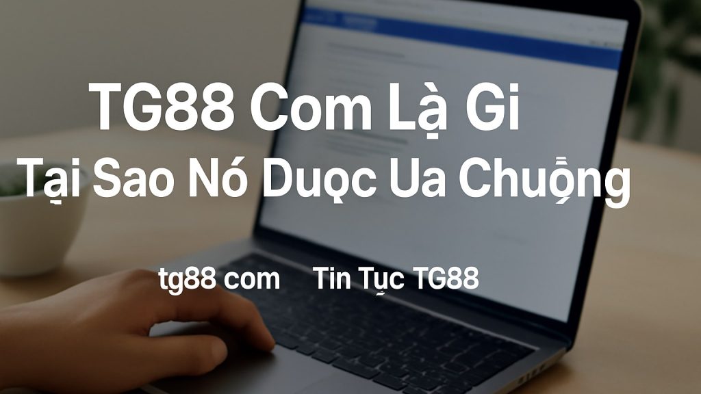 TG88 Com Là Gì và Tại Sao Nó Được Ưa Chuộng Minh họa: TG88 Com Là Gì và Tại Sao Nó Được Ưa Chuộng